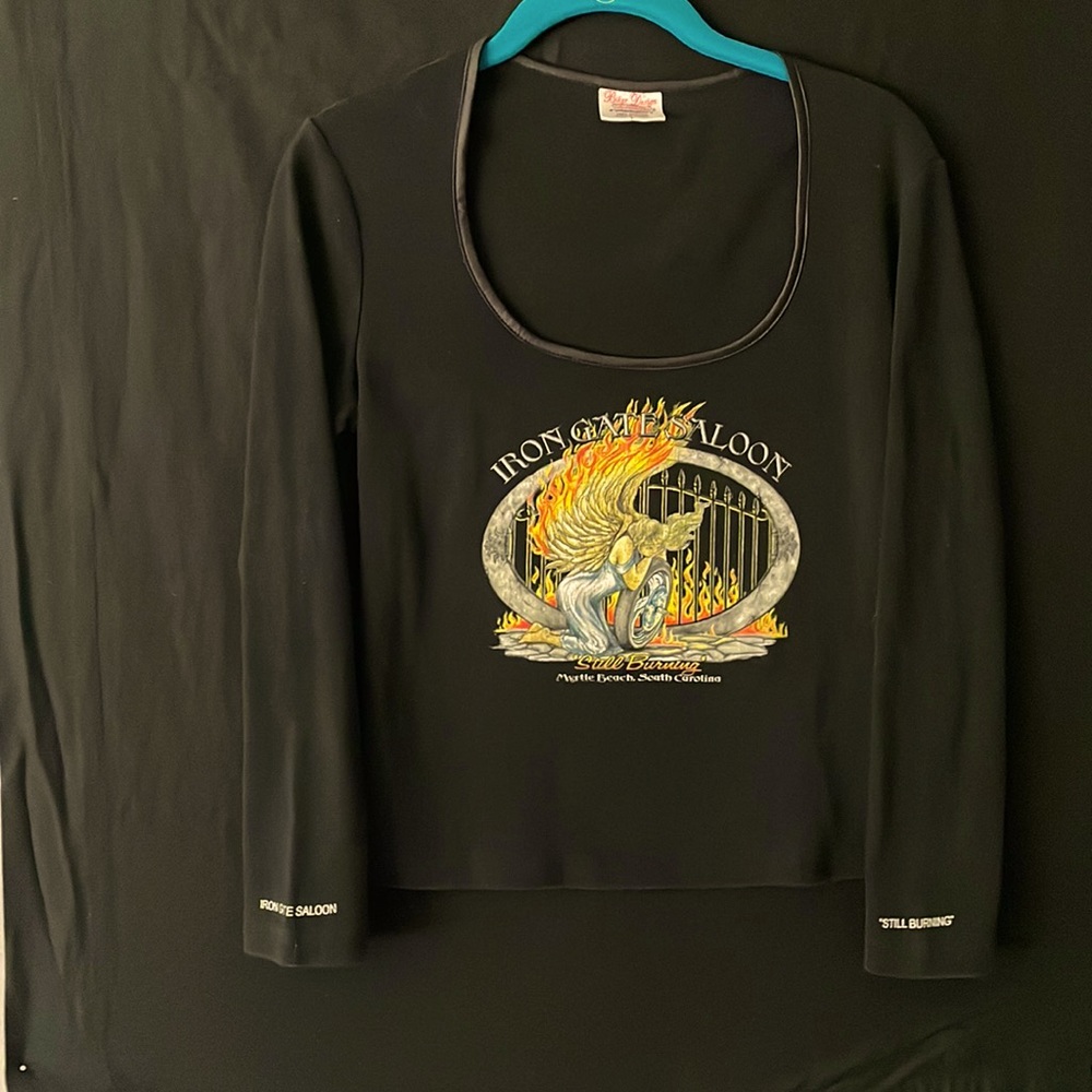 Vintage biker bar shirt